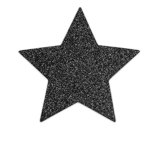 BIJOUX - INDISCRETS SCHWARZE STAR-FLASH-NIPPELCOVER