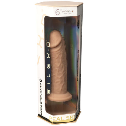 SILEXD REAL PENIS - THERMOSILIKON, REALISTISCH - 15,4 cm