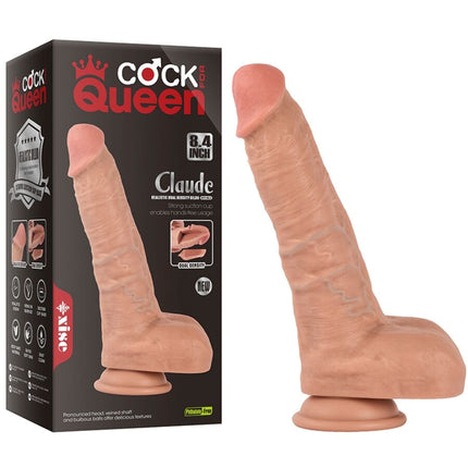 XISE - CLAUDE REALISTISCHER DILDO MIT DOPPELTER DICHTE 16,5 CM
