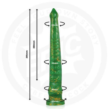 EPIC - DILDO HYLOS GREEN FLASH