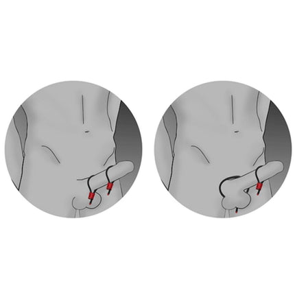 ELECTRASTIM - PRESTIGE ELECTRA LOOPS VERSTELLBARE COCKRINGE ROT