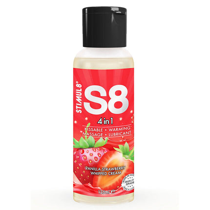 STIMUL8 - S8 4 IN 1 ERDBEER-DESSERT-SCHMIERMITTEL 125 ML