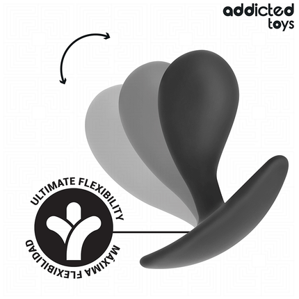 ADDICTED TOYS - 3ER-SET ANALPLUG MODELL 3