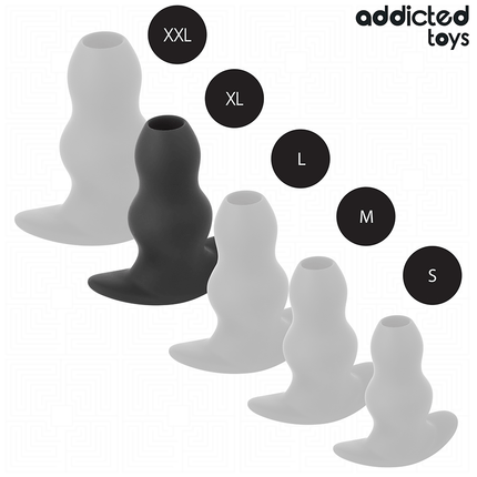 ADDICTED TOYS - HOHL ANAL PLUG GRÖSSE XL 13,9 CM