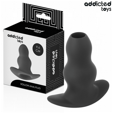 ADDICTED TOYS - HOHL ANAL PLUG GRÖSSE M 9,6 CM
