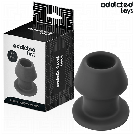 ADDICTED TOYS - EXTREM HOHL ANAL PLUG GRÖSSE M 8,7 CM