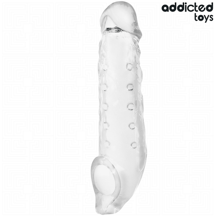 ADDICTED TOYS - TRANSPARENTE PENISVERLÄNGERUNG GRÖSSE S 23 CM