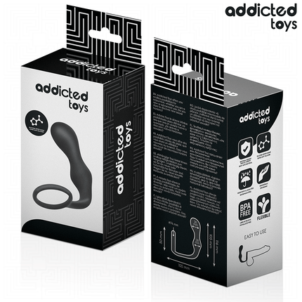 ADDICTED TOYS - ANALPLUG MIT RING MODELL 3