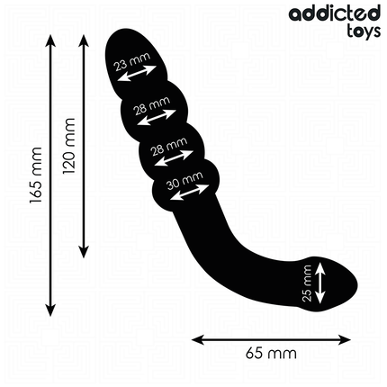 ADDICTED TOYS - DOPPELMASSAGER 16,5 CM