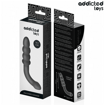 ADDICTED TOYS - DOPPELMASSAGER 16,5 CM