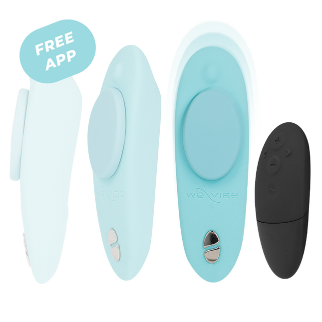 WE-VIBE - VIBRADOR DE CLÍTORIS MOXIE + AQUA