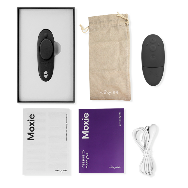 WE-VIBE - MOXIE + SCHWARZER KLITORALVIBRATOR