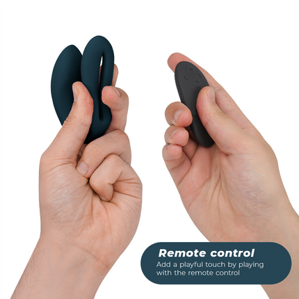 WE-VIBE - SYNC O VIBRADOR FLEXIBLE CON CONTROL REMOTO VERDE OSCURO
