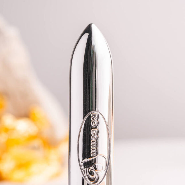 ROCKS-OFF - RO-80 CHROM VIBRIERENDES BULLET - SILBER