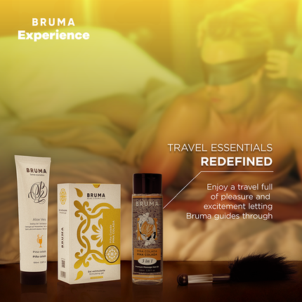 BRUMA XPERIENCE - SWEET PIÑA COLADA TEMPTATION PACKAGE WITH ORGASM ENHANCER