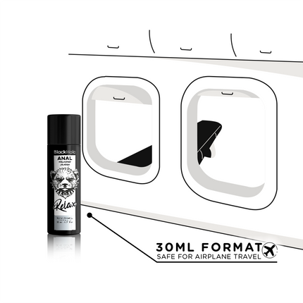 BLACK HOLE - ANAL ENTSPANNENDE JOJOBA RELAX SILIKONBASIS 30 ML