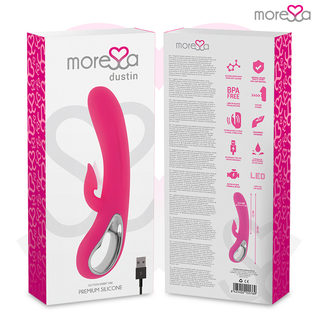 MORESSA - DUSTIN PREMIUM SILICONE RECHARGEABLE