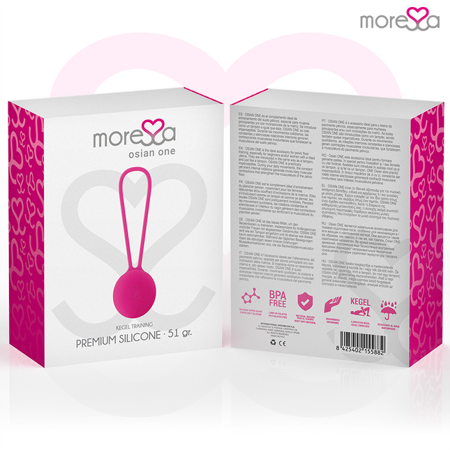 MORESSA - OSIAN ONE PREMIUM SILICONA ROSA