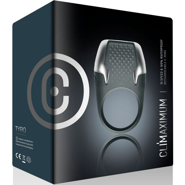 CLIMAXIMUM - TYRO VIBRIERENDER PENISRING MIT LED-LICHTERN