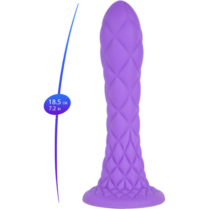 DreamFlex Violet - Fantasy Dildo with Flexi-Core - 18.5 cm