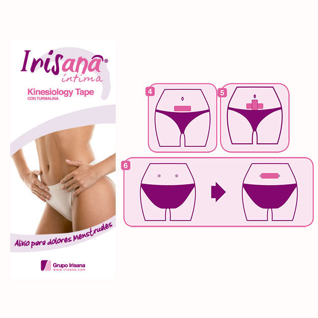 IRISANA - CINTA AUTOADHESIVA PARA EL DOLOR MENSTRUAL 