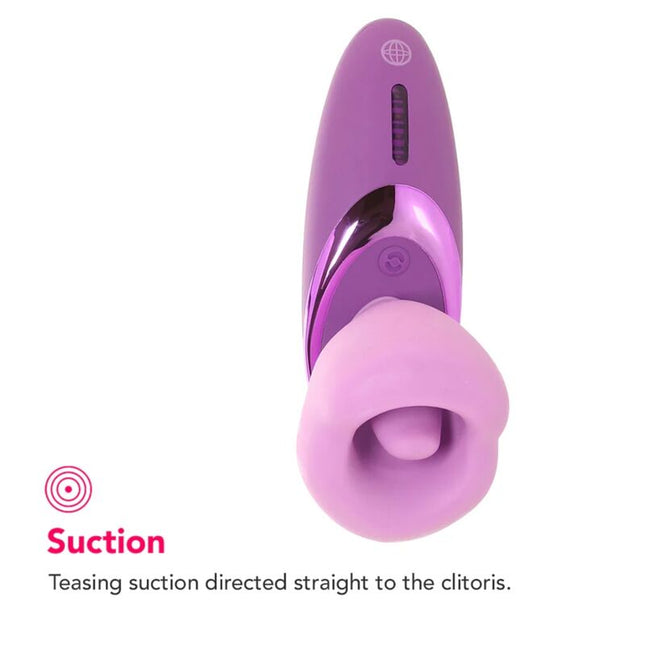 FANTASY FOR HER – Pleasure Sucker Klitorisstimulator mit Vibration, Lila