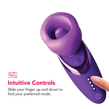 FANTASY FOR HER – Pleasure Sucker Klitorisstimulator mit Vibration, Lila