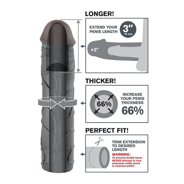 FANTASY X-TENSIONS - MEGA 3 EXTENSIÓN NEGRA