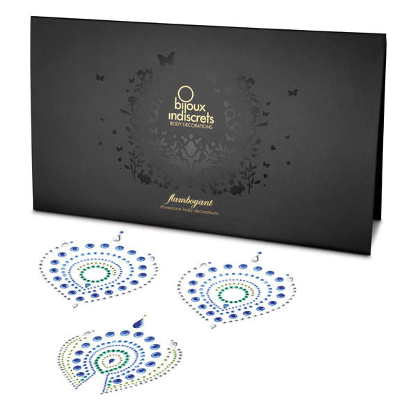 BIJOUX - INDISCRETS INTIMATE JEWELRY BLUE AND GREEN