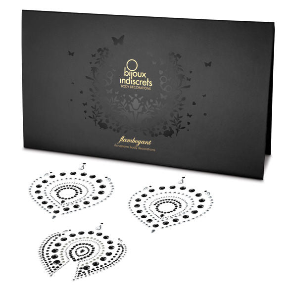 BIJOUX - JOYERÍA ÍNTIMA INDISCRETS NEGRA Y PLATA