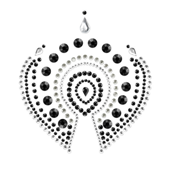 BIJOUX - INDISCRETS INTIMATE JEWELRY BLACK AND SILVER