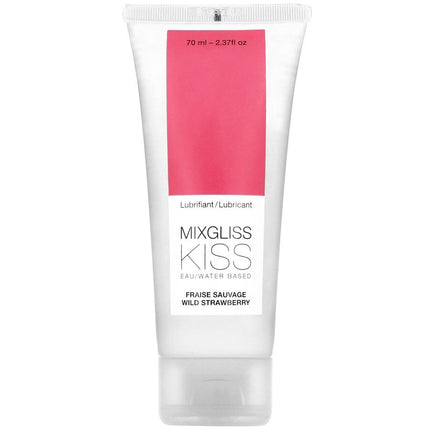 MIXGLISS - WATER-BASED LUBRICANT STRAWBERRY FLAVOR 70 ML