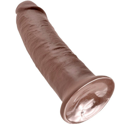 KING COCK - 10 DILDO BROWN - 25.4 CM