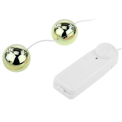 BAILE - GOLDENER VIBRATOR MIT CHINESISCHEN BÄLLEN