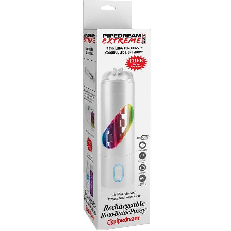 EXTREME TOYZ - ROTO BATOR USB-MÄNNLICHER MASTURBATOR VAGINA