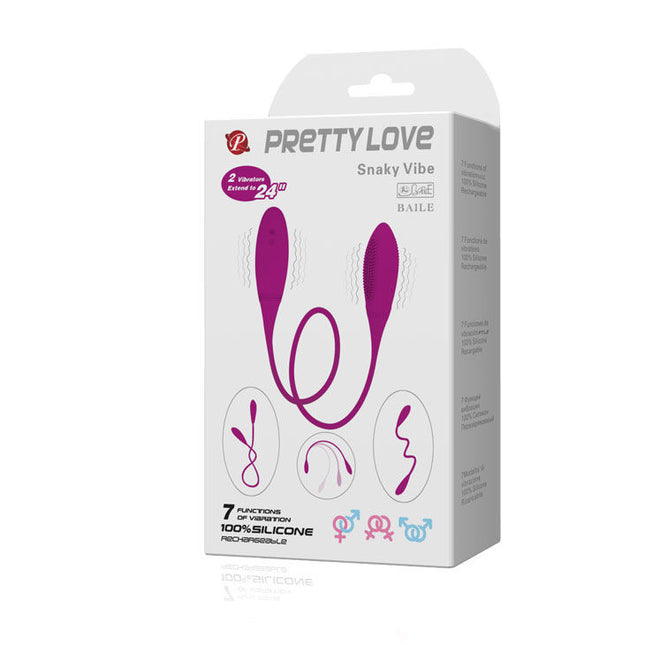 PRETTY LOVE - VIBRADOR SNAKY DELUXE 7V