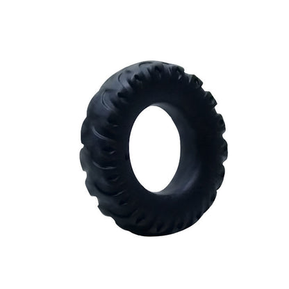 BAILE - ANILLO DE TITANIO PARA EL PENE NEGRO VERDE 2 CM 
