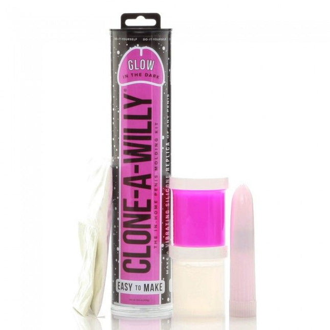 CLONE A WILLY - LIGHT-UP PINK PENIS CLONE WITH VIBRATOR