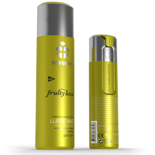 SUECO - LUBRICANTE FRUITY LOVE VAINILLA GOLD PEAR 50 ML