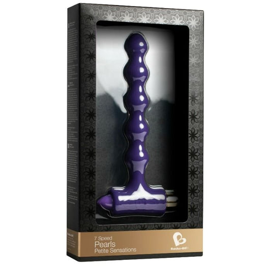 ANALPLUG MIT VIBRATION UND RIVERLES PETITE SENSATIONS PERLEN