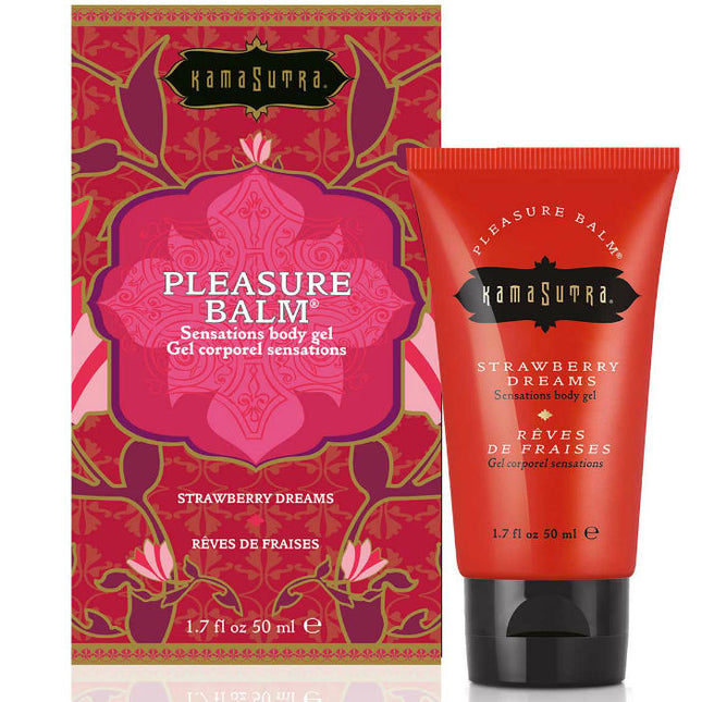 KAMASUTRA - STIMULATING PLEASURE BALM STRAWBERRY DREAME FLAVOR 50ML