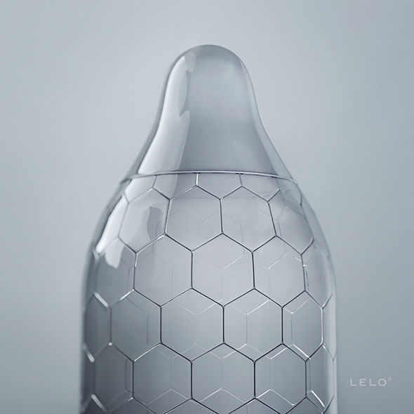 LELO - CONDÓN HEX CAJA 3 UNIDADES