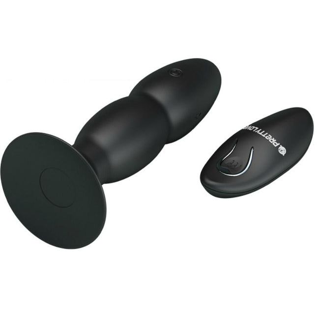 PLUG VIBRATOR AND ROTATION - WITH REMOTE CONTROL