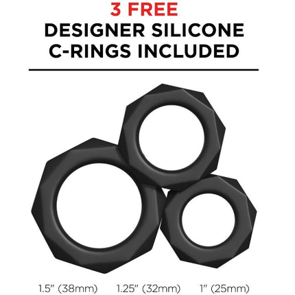 PDX ELITE - KIT DE EXPLOSIÓN DE GASTROMASMO ANAL DISEÑO DE VAGINA