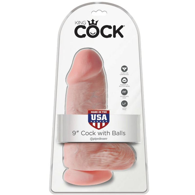 KING COCK - REALISTISCHER PENIS CHUBBY - 23 CM