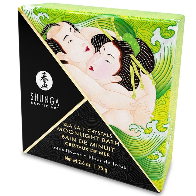 SHUNGA - BATH OR SALTS WITH LOTUS FLAVOR 75 GR