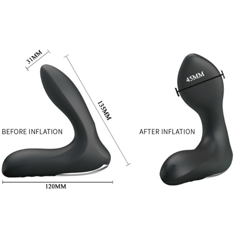 LEONARD AUFBLASBARES PROSTATA-VIBRATOR