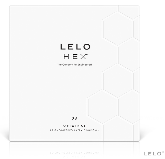 LELO - HEX CONDOM BOX 36 UNITS