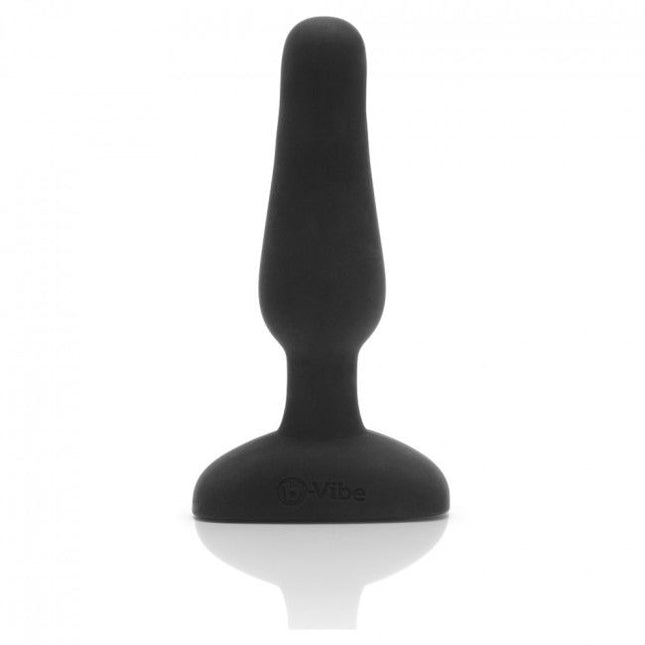 B-VIBE - NOVICE ANAL PLUG WITH REMOTE CONTROL BLACK