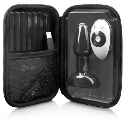 B-VIBE - RIMMING ANAL PLUG WITH REMOTE CONTROL PETITE BLACK